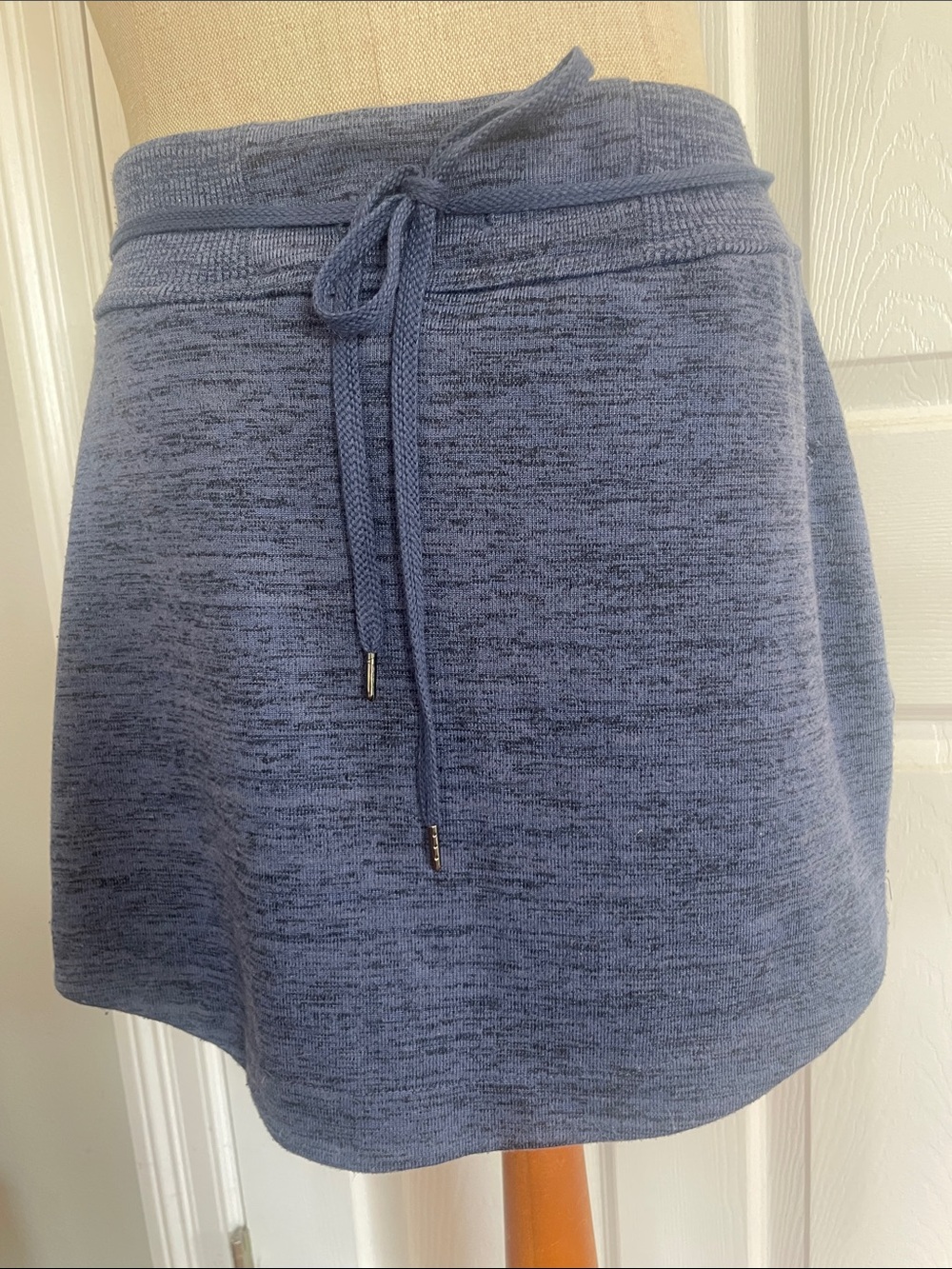 Z by Zobha Space-Dye Athletic Skort Knit Skirt Built-In Shorts women’s S Small